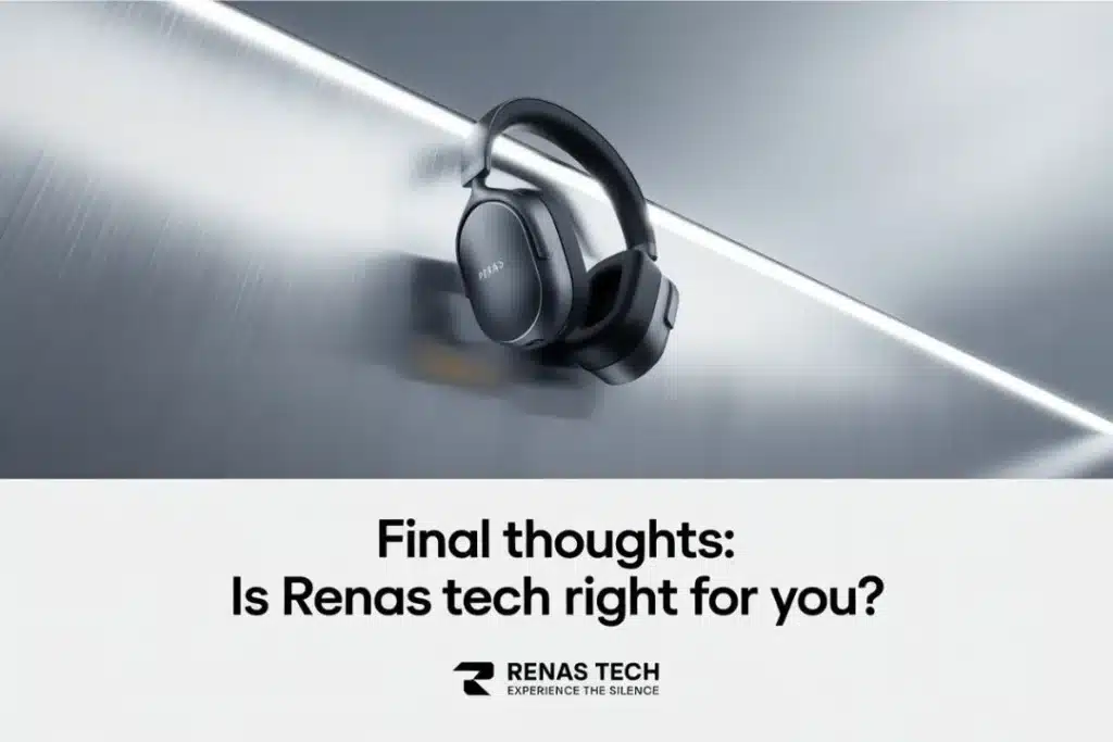 Final Thoughts: Is Renas Tech Right for You?
